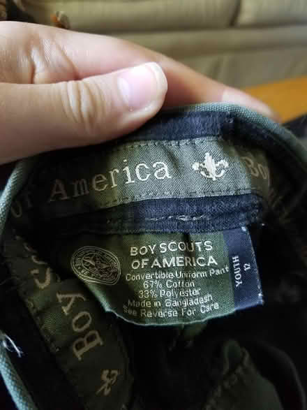 Photo of free Boy Scouts Pants + Belts (Near Bolingbrook High School) #2