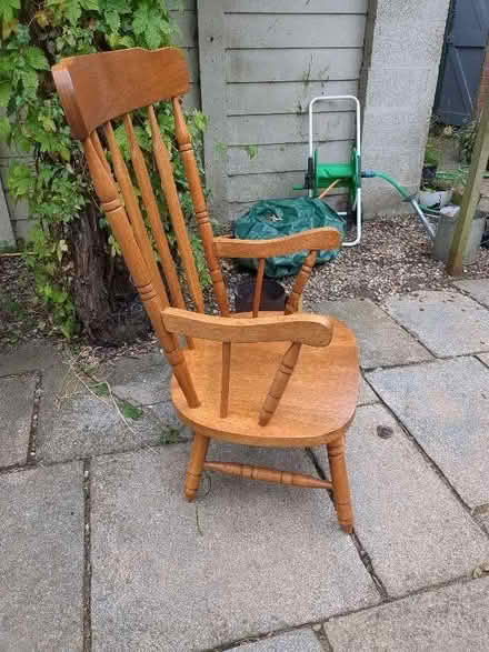 Photo of free Wooden chair (Leicester Forest East LE3) #2