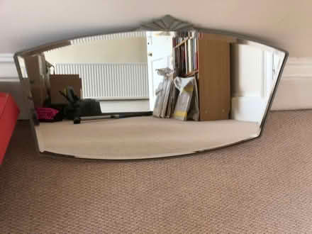 Photo of free Mirror with metal frame decorated with stars (Broughton Street EH3) #3