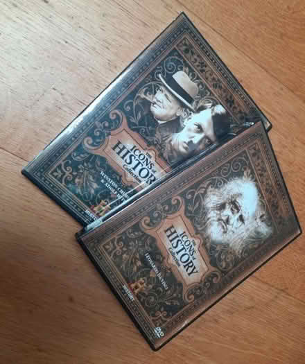 Photo of free The Icons of History DVDs (Earls Barton NN6) #1