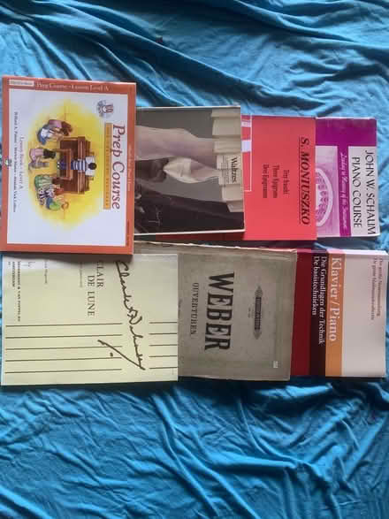 Photo of free Box of piano music books (Brownsover CV21) #4