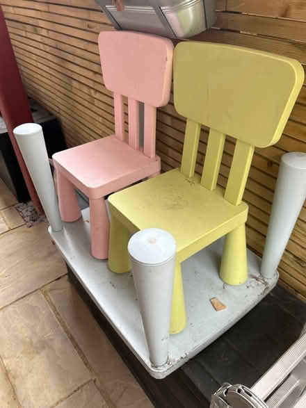 Photo of free Ikea kids table and chairs (tilehurst, RG30) #1