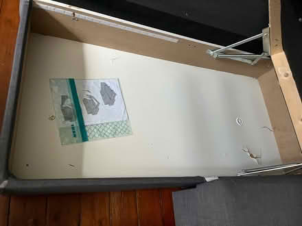 Photo of free Grey sofa bed (E17) #3