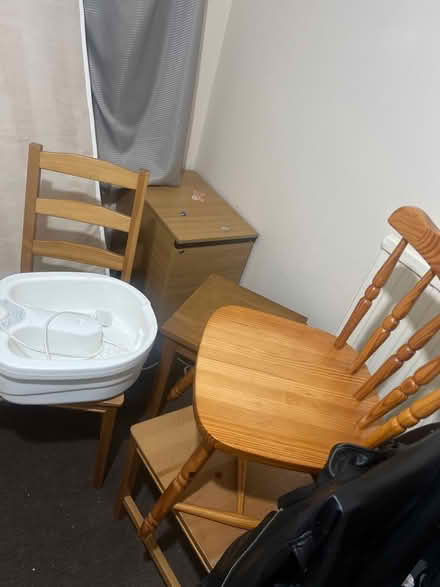 Photo of free Chairs small table and side bed (Lewisham) #1