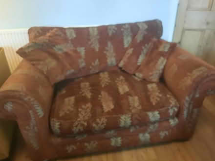 Photo of free 2 seater snuggle sofa (Greenhill S8) #1