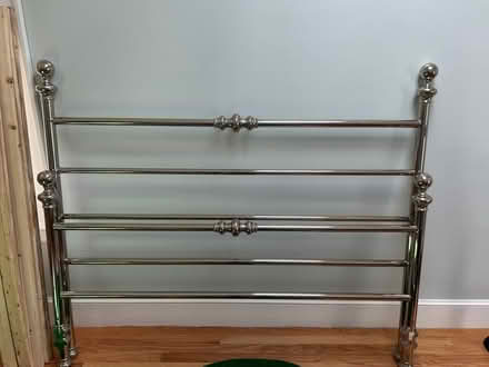 Photo of free Queen bed frame, headboard (Belmont) #1