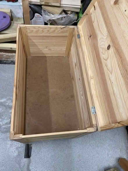 Photo of free Pine blanket box in need of restoration (Bayston Hill SY3) #2