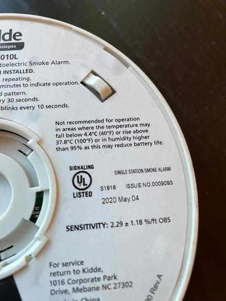 Photo of free Fire alarms (Arlington heights) #3