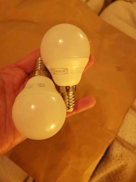 Photo of free Two screw IKEA lamp bulbs (Whalley range M16 7) #1