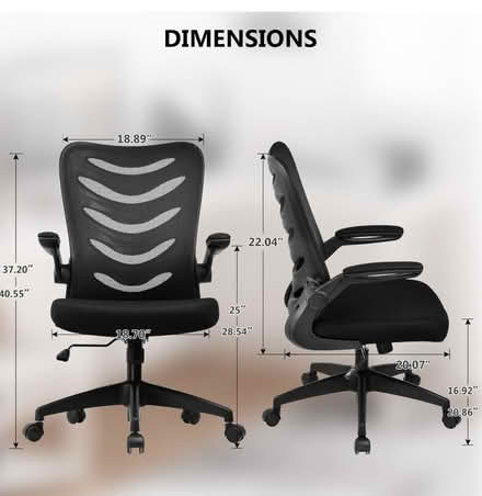 Photo of free Office chair (Nine Elms SW11) #2