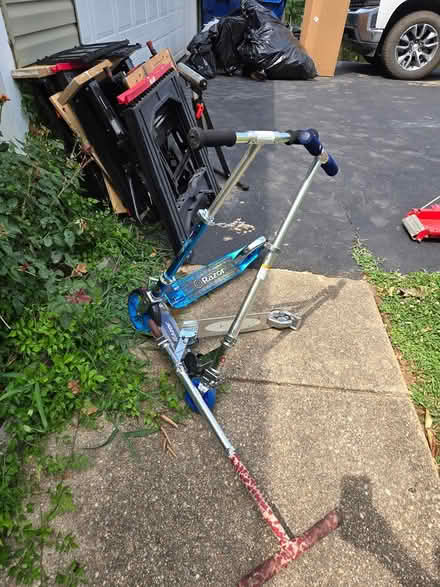 Photo of free 3 scooters (on porch) #1