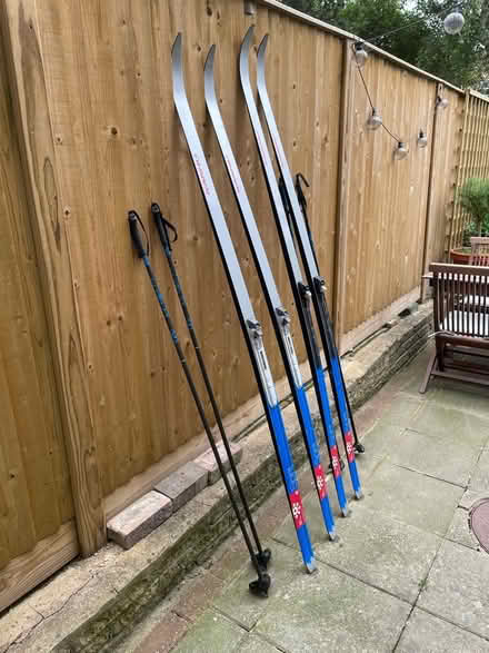Photo of free 2 pairs of cross country skis (Tottenham, N17 0) #1