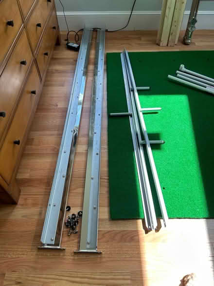 Photo of free Queen bed frame, headboard (Belmont) #3