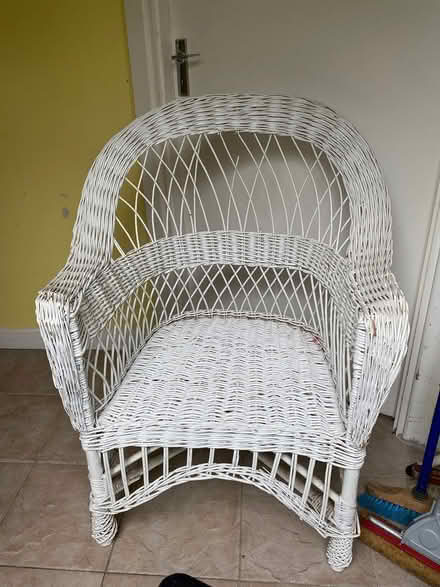 Photo of free Wicker chair (Dundrum) #1