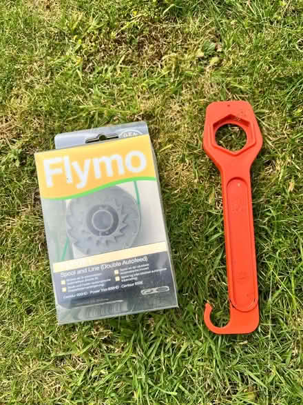 Photo of free Flymo Spool & Line Plus Spanner (Kelvedon Hatch CM15) #1