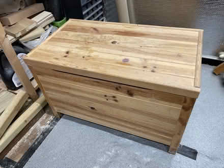Photo of free Pine blanket box in need of restoration (Bayston Hill SY3) #1