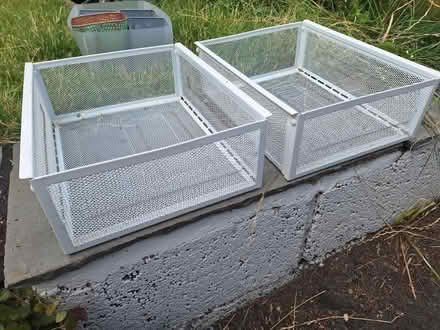 Photo of free 2 metal trays/ drawers (Kingscourt, Stroud) #1
