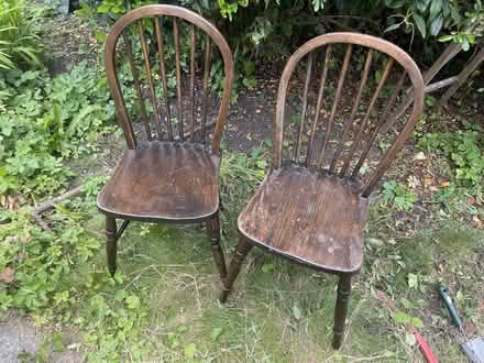 Photo of free Wooden chairs (Oxford, near Cowley Rd. Tescos) #1