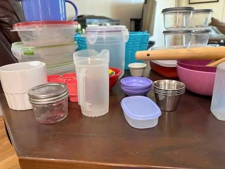 Photo of free Tupperware/small kitchen items (San Rafael) #2