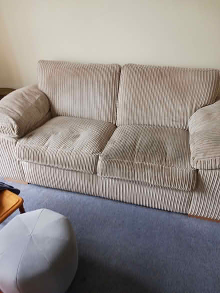 Photo of free 2 seater sofa (Ashford Mx) #1