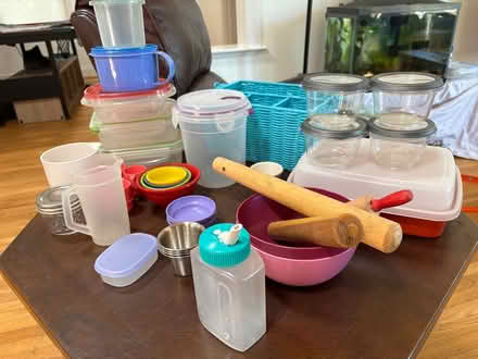 Photo of free Tupperware/small kitchen items (San Rafael) #1