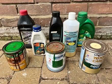 Photo of free Paint, Oil, Brake Fluid Etc (Kelvedon Hatch CM15) #1