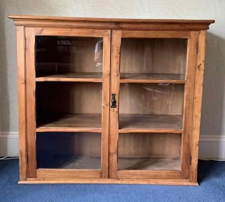 Photo of free Antique pine bookcase (Ludlow SY8) #2