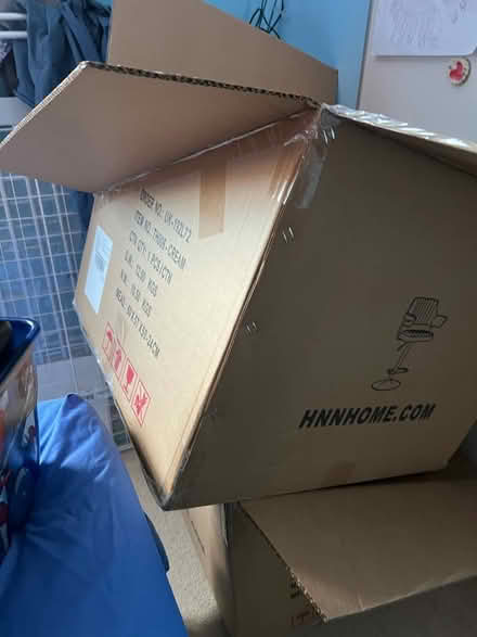 Photo of free 2 sturdy cardboard boxes (Rowlands Gill NE39) #1