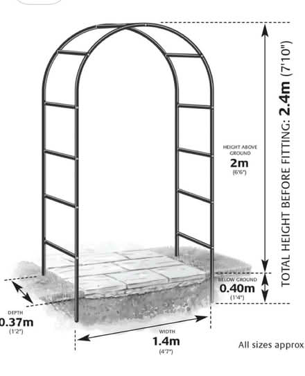 Photo of Garden arch (BN2) #1