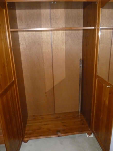 Photo of free Solid pine wardrobe (Gressingham LA2) #2