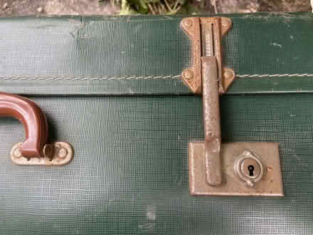 Photo of free Big vintage suitcase (Oxford, near Cowley Rd. Tescos) #3