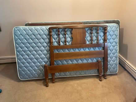 Photo of free Twin bed (Canton) #1
