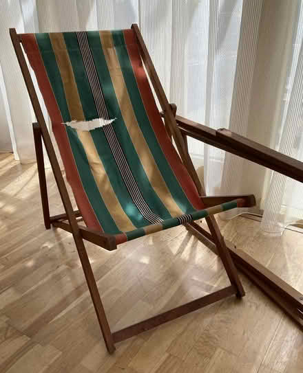 Photo of free 2x Old-fashioned Deck Chairs (GMV SE10) #1