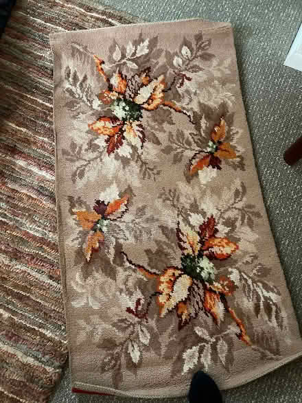 Photo of free Brown/beige Axminster rug x2 (Oxford, near Cowley Rd. Tescos) #1