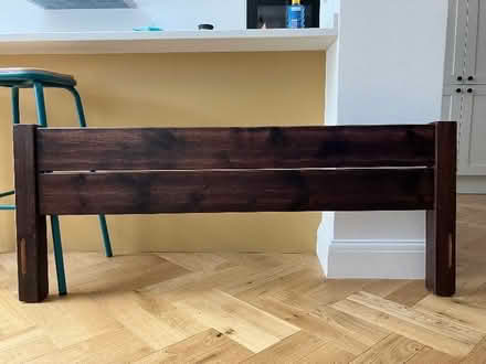Photo of free Stylish low-frame wooden double bed (North Hinksey OX2) #1
