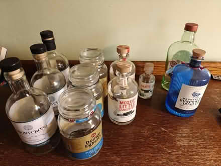 Photo of free Heavy glass bottles and jars (NE11) #1