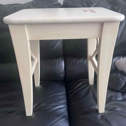 Photo of free Wooden stool/table (L26) #3