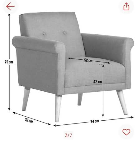 Photo of free Habitat Evie Chairs x2 (Hammersmith) #2