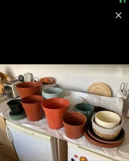 Photo of free Various plant pots and saucers (LE67 Coalville) #1