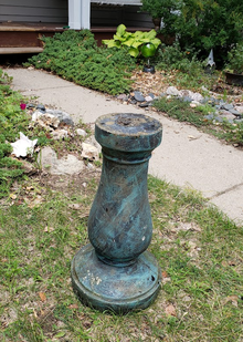 Photo of free Lawn Pedestal (Off Jackson Rd west of Wagner) #1