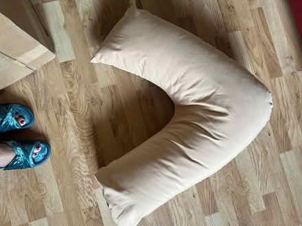 Photo of free V back Support Pillow. (Coton Meadows CV23) #2