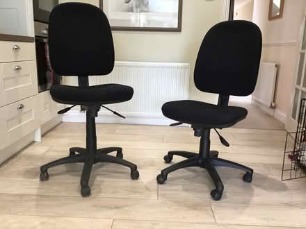 Photo of free Swivel adjustable desk chairs (Galleywood, Chelmsford CM2) #1