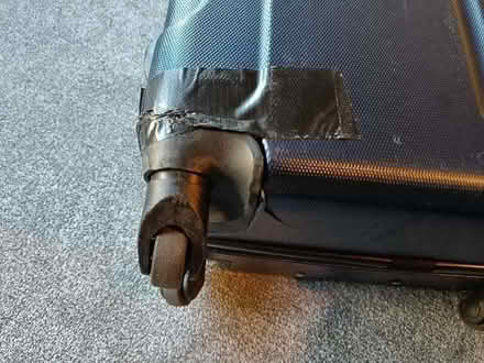 Photo of free Navy hard shell wheeled suitcase (Hove BN3) #3