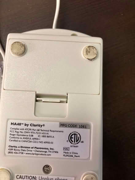 Photo of free Phone amplifier (N E Oakville.) #2