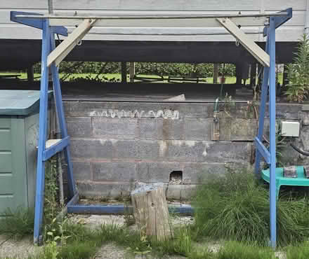 Photo of free Wooden Garden Swing Frame no swing (Llanddulas LL22) #1