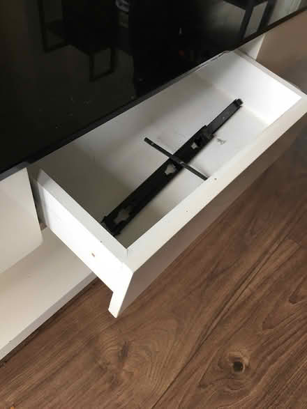 Photo of free Large coffee table black glass top (Stevenage SG1) #3