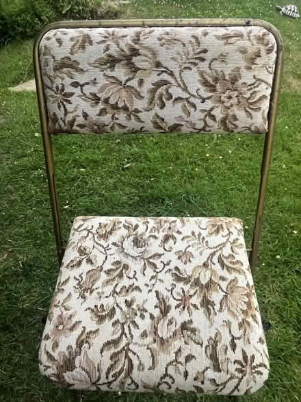 Photo of free Vintage mosaic fold up chair (Wivenhoe CO7) #3