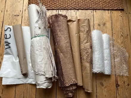 Photo of free Packing materials, paper and bubble wrap (Acton W5) #1
