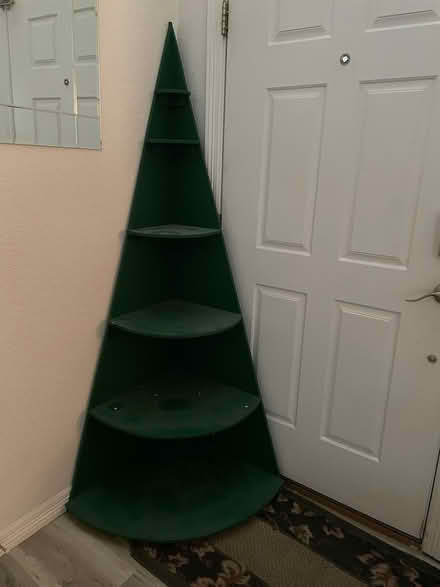 Photo of free Green corner xmas display shelves (Near 115th & Sheridan) #2