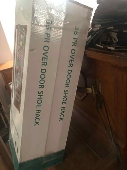 Photo of free Over Door Shoe Rack 36 pair x 2 NEW (West Kingsdown TN15) #2